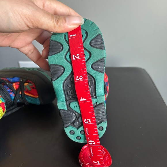 Antis Dunety Colorful Patch Pattern Winter Toddler Boots - Picture 10 of 12